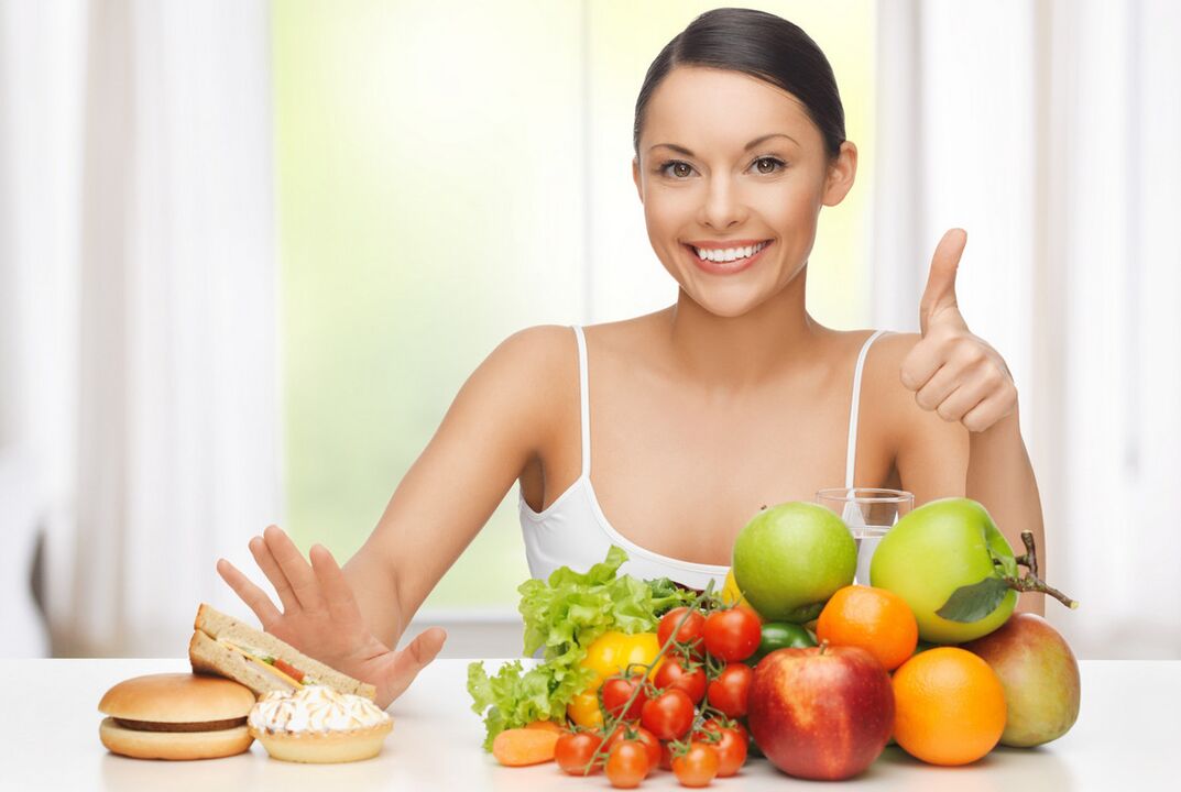 A healthy diet is used to treat and prevent cystitis for women