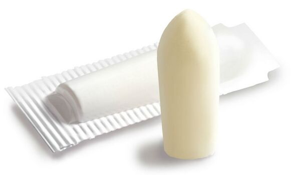 Vaginal candles to treat women cystitis