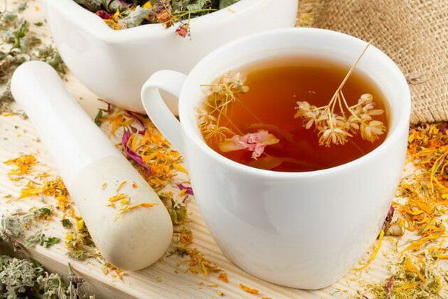 herbal decoction against cystitis